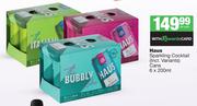 Haus Sparkling Cocktail Cans-6 x 200ml Per Pack