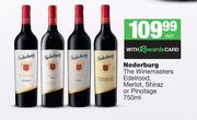 Nederberg The Winemasters Edelrood, Merlot, Shiraz Or Pinotage-750ml Each