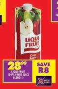 Liqui Fruit 100% Fruit Juice Blend-1L