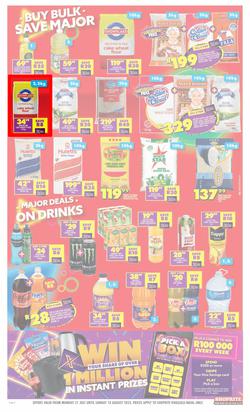 Shoprite KwaZulu-Natal : Major League Birthday Savings (21 July - 10 August 2025), page 6