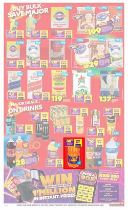 Shoprite KwaZulu-Natal : Major League Birthday Savings (21 July - 10 August 2025), page 6