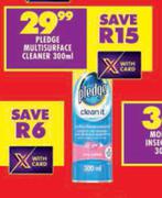 Pledge Multisurface Cleaner-300ml