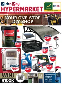 Pick n Pay Hypermarket : Your One-Stop DIY Shop (24 July - 10 August 2025)