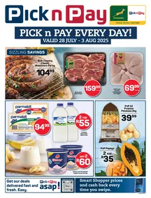 Pick n Pay Eastern Cape : Every Day Specials (28 July - 03 August 2025)