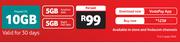 Prepaid LTE Data 10GB