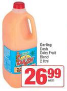 Darling Dash Dairy Fruit Blend-2L Each
