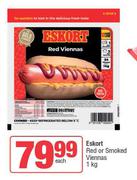 Eskort Red Or Smoked Viennas-1Kg Each