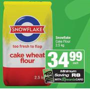 Snowflake Cake Flour-2.5kg Each