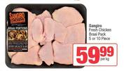 Sangiro Fresh Chicken Braai Pack (5 Or 10 Piece)-Per kg