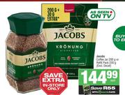 Jacobs Coffee Jar 200g Or Refill Pack 230g (Excl. Decaf)-Each