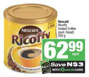 Nescafe Ricoffy Instant Coffee-250g Each