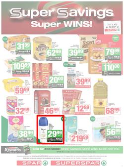 SPAR & SUPERSPAR Namibia : Super Savings (07 August - 24 August 2025), page 1
