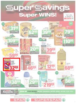 SPAR & SUPERSPAR Namibia : Super Savings (07 August - 24 August 2025), page 1