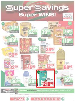 SPAR & SUPERSPAR Namibia : Super Savings (07 August - 24 August 2025), page 1