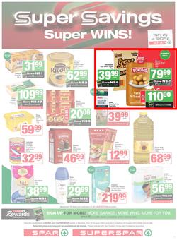 SPAR & SUPERSPAR Namibia : Super Savings (07 August - 24 August 2025), page 1
