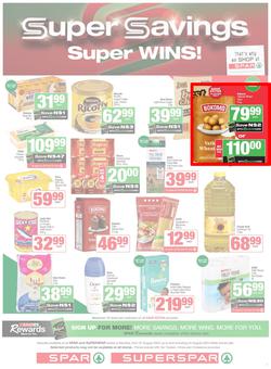 SPAR & SUPERSPAR Namibia : Super Savings (07 August - 24 August 2025), page 1