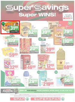 SPAR & SUPERSPAR Namibia : Super Savings (07 August - 24 August 2025), page 1