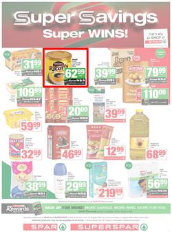SPAR & SUPERSPAR Namibia : Super Savings (07 August - 24 August 2025), page 1