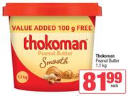 Thokoman Peanut Butter-1.1Kg Each