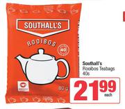 Southhall's Rooibos Teabags-40s Each
