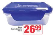 Otima Quatro Container-600ml Each