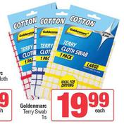 Goldenmarc Terry Swab-1s Each