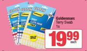 Goldenmarc Terry Cloth Swab-Each