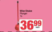 Wise Choice Plunger-Each