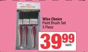 Wise Choice Paint Brush Set (3 Pieces)-Per Set