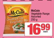McCain Vegetable Range Assorted-250g
