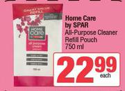Home Care By Spar All-Purpose Cleaner Refill Pouch-750ml