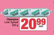 Champion Liver Spread-200g