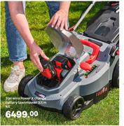 Sterwins Power X Change Battery Lawnmower 37cm Kit