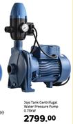 JoJo Tank Centrifugal Water Pressure Pump 0.75Kw