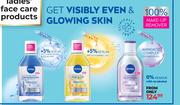 Nivea Micellar Water Face Care Products-Each