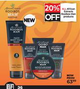 African Extracts Rooibos Man Products-Each
