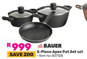 Bauer 5 Piece Apex Pot Set