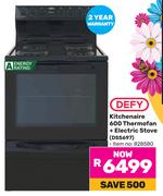 Defy Kitchenaire 600 Thermofan + Electric Stove DSS697