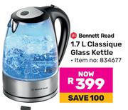 Bennett Read 1.7L Classique Glass Kettle