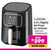 Logik 4.3L Digital Air Fryer LT-AF452D