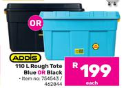 Addis 110L Rough Tote Blue Or Black-Each