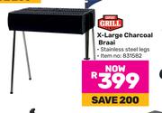 Expert Grill X-Large Charcoal Braai