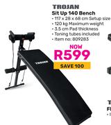   Trojan Sit Up 140 Bench