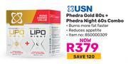 USN Phedra Gold 80s + Phedra Night 60s Combo