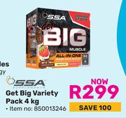 SSA Get Big Variety Pack-4Kg