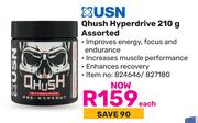 USN Qhush Hyperdrive Assorted-210g Each