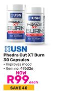 USN Phedra Cut XT Burn 30 Capsules