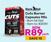 Black Bull Cuts Burner Capsules 90s-Each