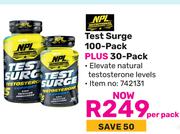 NPL Test Surge 100-Pack Plus 30-Pack -Per Pack