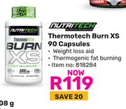 Nutritech Thermotech Burn XS 90 Capsules